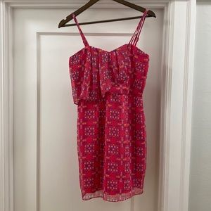BCBGeneration Pink Spaghetti Strap Dress - Size 2